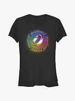 the Lord of Rings Rainbow Ring Girls T-Shirt