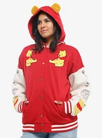 Disney Winnie The Pooh Girls Varsity Jacket