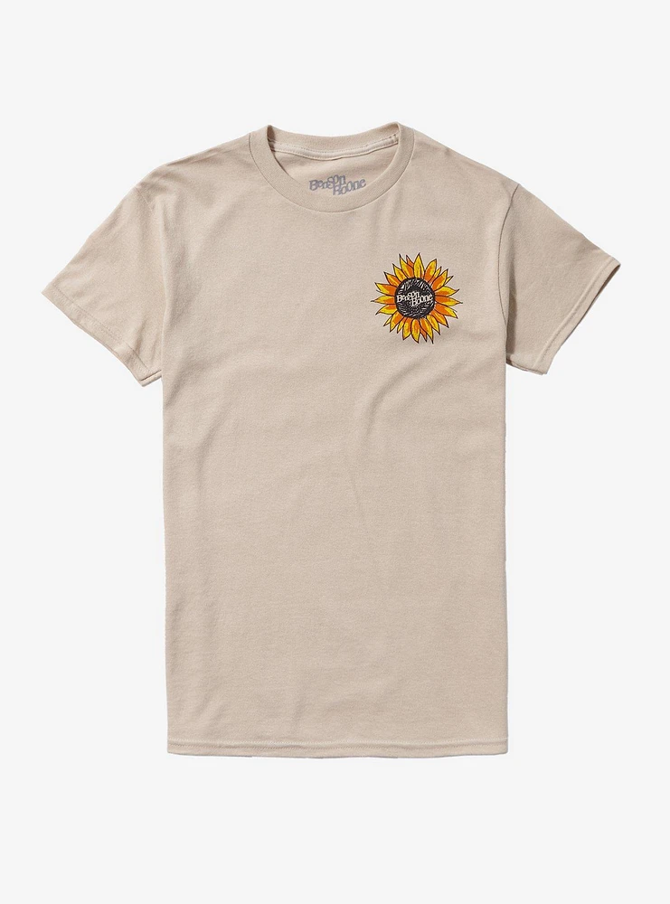 Benson Boone Sunflower Boyfriend Fit Girls T-Shirt