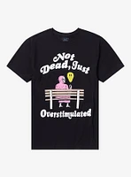 Overstimulated Skeleton T-Shirt By Call Your Mother