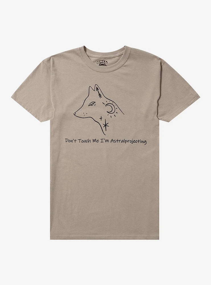 Wolf Astralprojecting T-Shirt By Call Your Mother