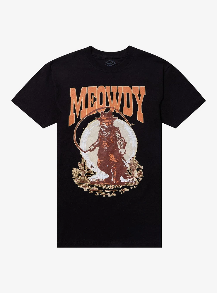 Meowdy Cowboy Cat T-Shirt By Call Your Mother