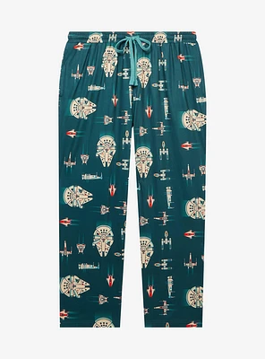 Star Wars Rebel Ships Allover Print Sleep Pants - BoxLunch Exclusive