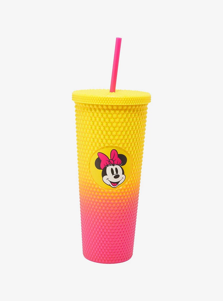 Disney Minnie Mouse Portrait Ombré Studded Carnival Cup