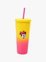 Disney Minnie Mouse Portrait Ombré Studded Carnival Cup