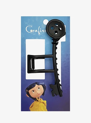 Coraline Button Key Claw Hair Clip