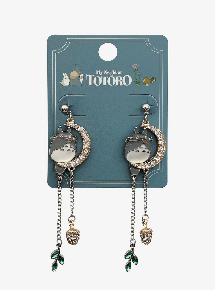 Studio Ghibli® My Neighbor Totoro Bling Moon Earrings