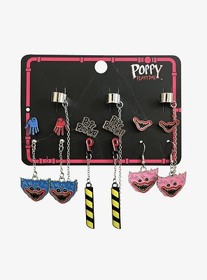 Poppy Playtime Cuff Earring Set