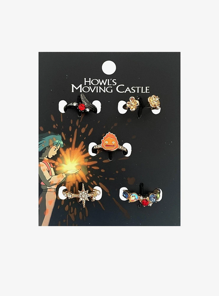 Studio Ghibli® Howl's Moving Castle Icon Ring Set