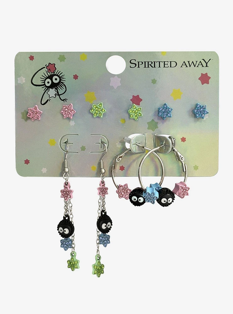 Studio Ghibli® Spirited Away Soot Sprite Star Candy Earring Set