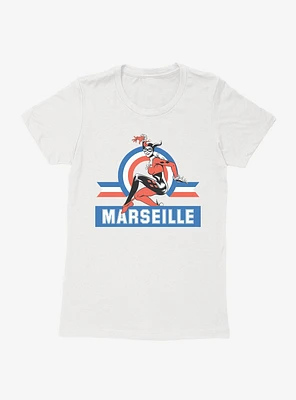 DC Comics Harley Quinn Marseille Womens T-Shirt