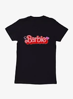 Barbie Red Heart Logo Womens T-Shirt