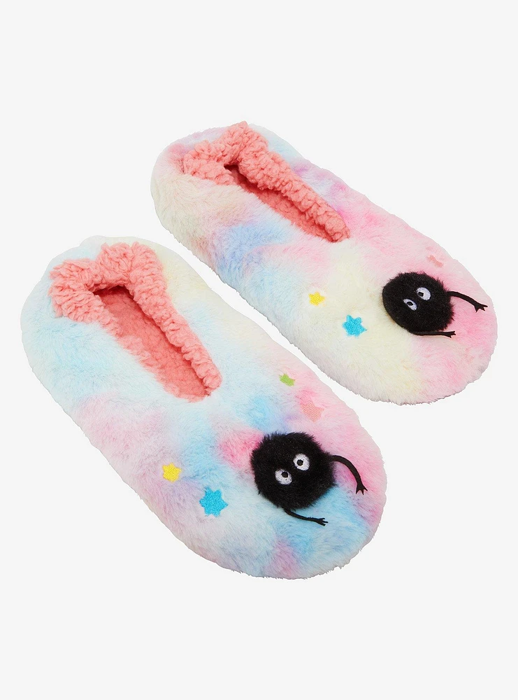 Studio Ghibli Spirited Away Soot Sprites Fuzzy Slipper Socks - BoxLunch Exclusive