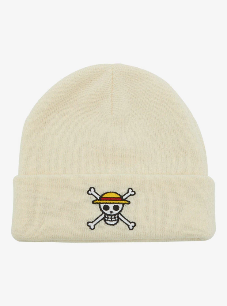 One Piece Straw Hat Crew Jolly Roger Beanie — BoxLunch Exclusive