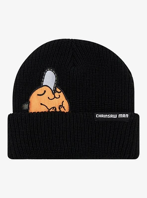 Chainsaw Man Pochita Patch Beanie - BoxLunch Exclusive