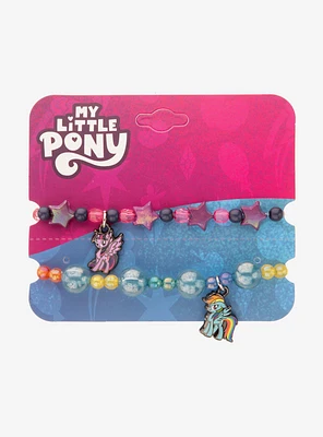 My Little Pony Rainbow Dash & Twilight Sparkle Best Friend Bracelet Set