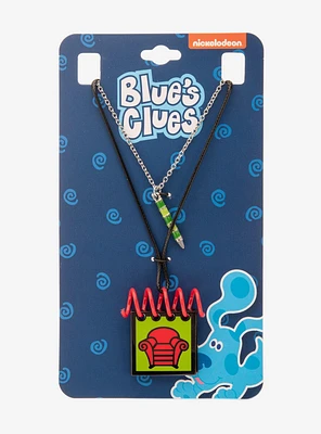 Blue's Clues Handy Dandy Notebook Necklace Set