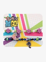 Teen Titans Go! Starfire & Raven Best Friend Bracelet Set