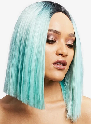 Kylie Wig Two-Toned Blend Peppermint