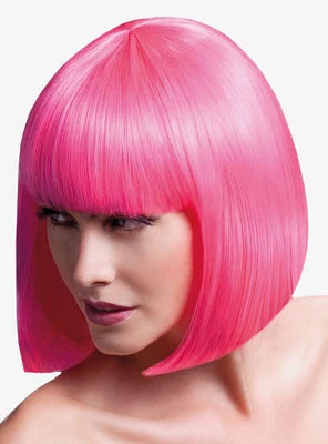 Elise Wig Neon Pink