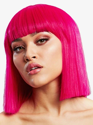 Lola Wig Magenta Pink