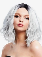 Cara Wig Two-Toned Blend Ice Silver