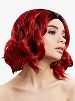 Kourtney Wig Two-Toned Blend Ruby Red