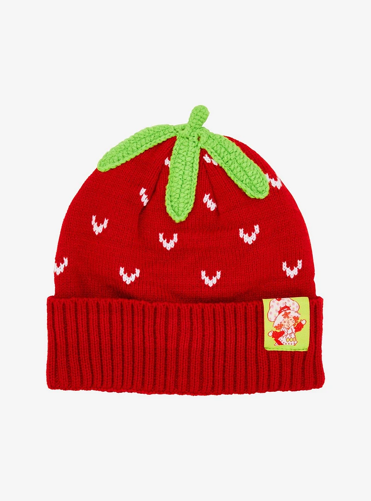 Strawberry Shortcake Strawberry Knit Beanie — BoxLunch Exclusive