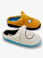 Adventure Time Finn & Jake Figural Women's Sherpa Slippers — BoxLunch Exclusive