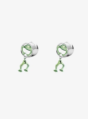 Steel Silver Peeking Frog Plug 2 Pack