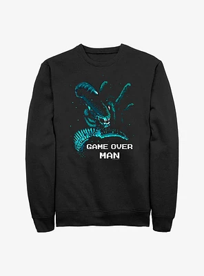 Alien Game Over Man Pixel Sweatshirt