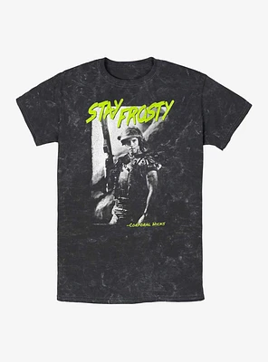 Alien Stay Frosty Corporal Hicks Mineral Wash T-Shirt