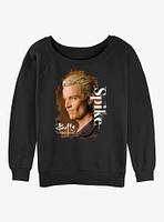 Buffy The Vampire Slayer Spike Girls Slouchy Sweatshirt