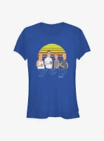 King of the Hill Yep Sunset Girls T-Shirt