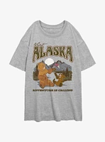 Disney Brother Bear Visit Alaska Adventure Is Calling Girls Oversized T-Shirt