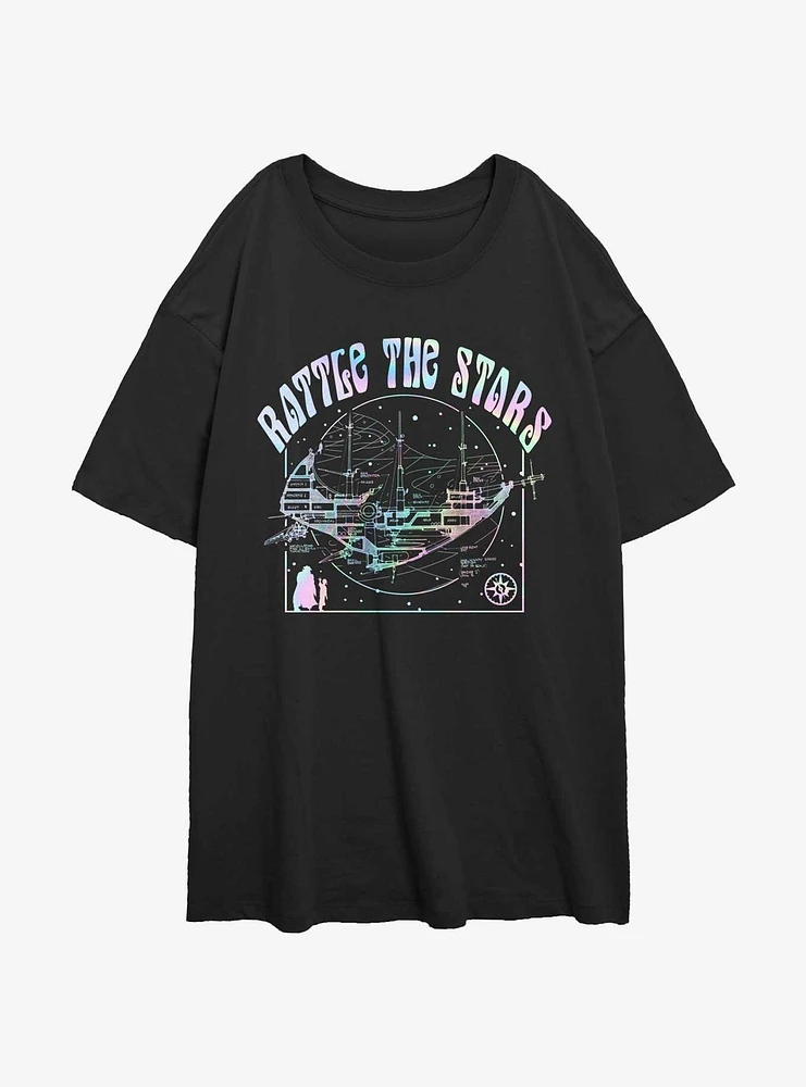 Disney Treasure Planet Celestial T Girls Oversized T-Shirt