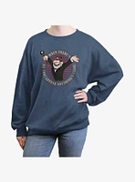 Disney Gravity Falls Anything Is Legal Girls Oversized Sweatshirt