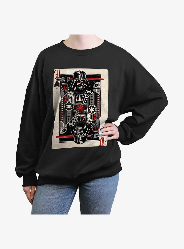 Star Wars Darth Spader Girls Oversized Sweatshirt