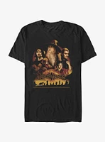 Lord Ring Character Heads T-Shirt