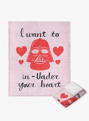 Star Wars Lucas Classic Invader Silk Touch Blanket