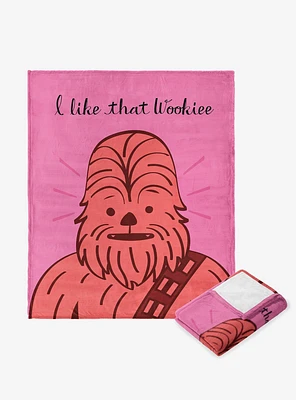 Star Wars Lucas Classic That Wookie Silk Touch Blanket