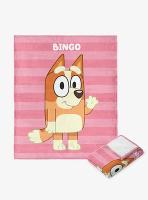 Bluey Roll Call Bingo Silk Touch Blanket