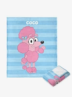 Bluey Roll Call Coco Silk Touch Blanket