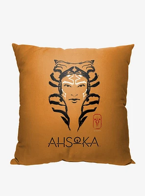 Star Wars Ahsoka Brushstroke Printed Throw Pillow