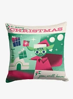 Star Wars Classic Merry Christmas You Will Have Printed Throw Pillow