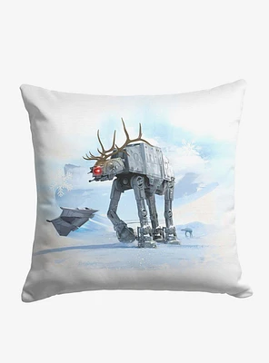 Star Wars Classic Reindeer Walker Printed Throw Pillow