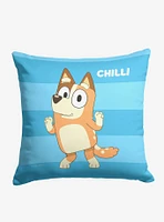 Bluey Roll Call Chilli Printed Throw Pillow