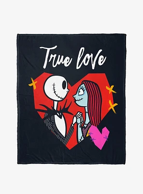 Disney Nightmare Before Christmas Merry Madness Silk Touch Blanket