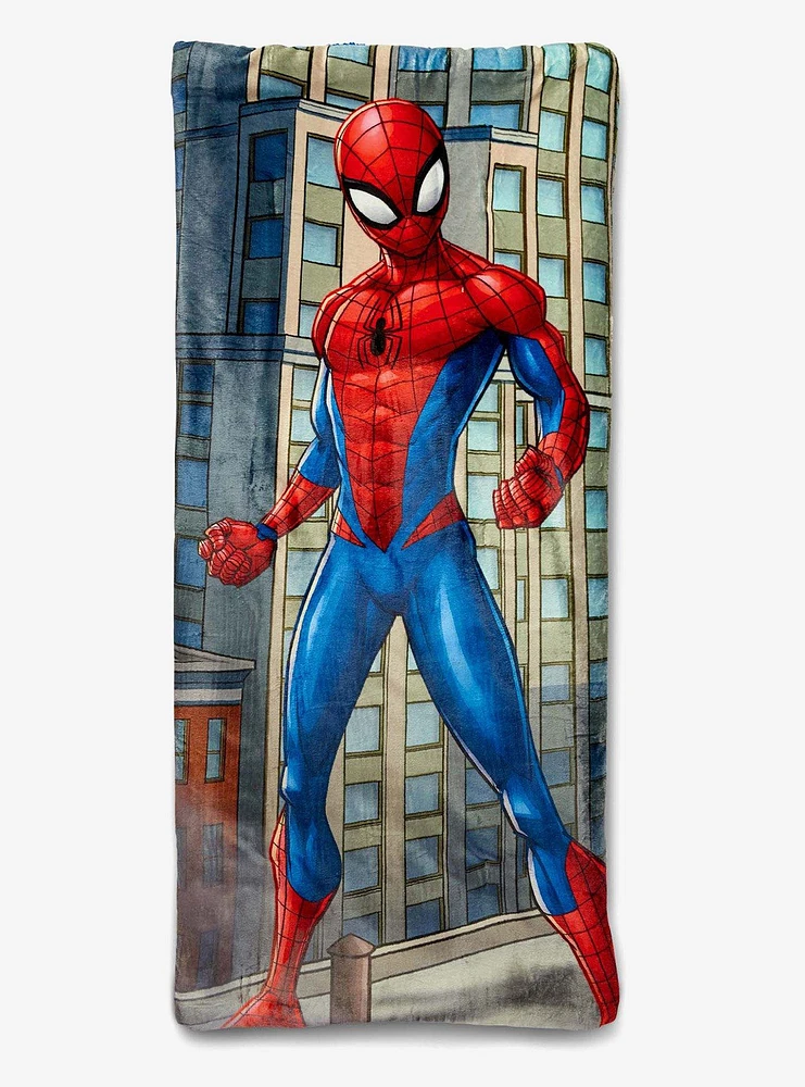 Marvel Spider-Man Slumber Spidey Cloud Sherpa Slumber Bag