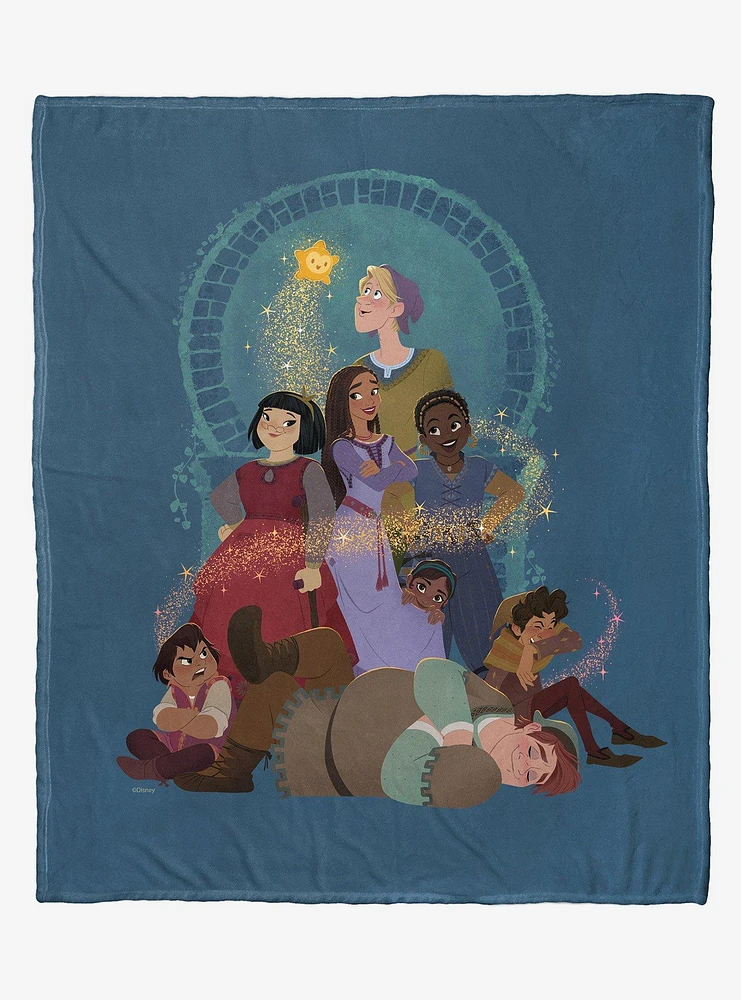 Disney Wish Teen Squad Silk Touch Blanket